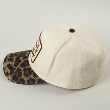 Howdy Darlin' Leopard Brim Trucker Hat - Beige — product image 5