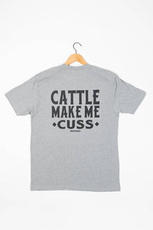 Cattle Make Me Cuss Graphic Tee — product image 3