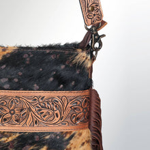 Tooled Cowhide Fringe Crossbody Bag — product image 3