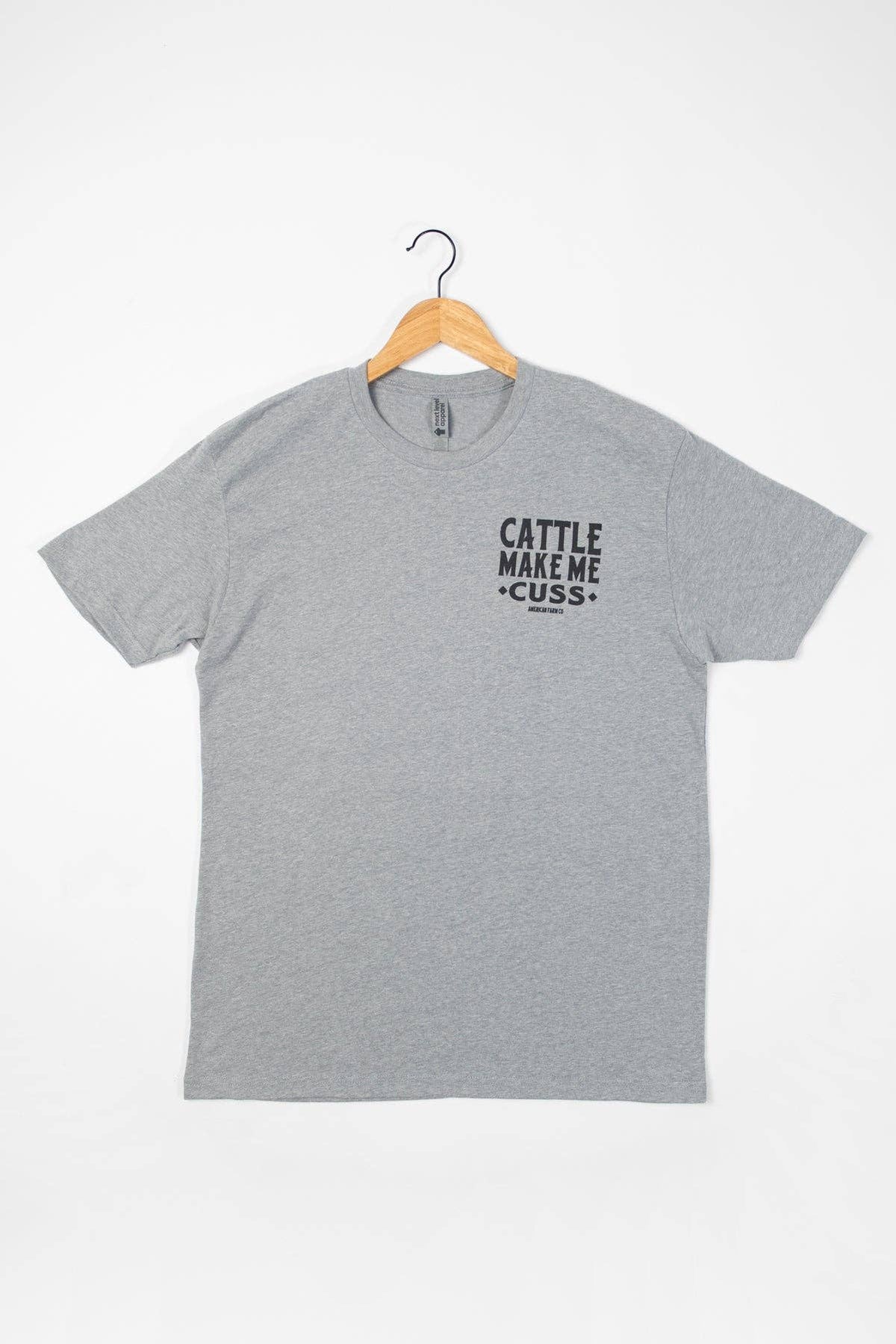 Cattle Make Me Cuss Graphic Tee — product image 1