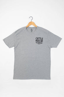 Cattle Make Me Cuss Graphic Tee — product image 1