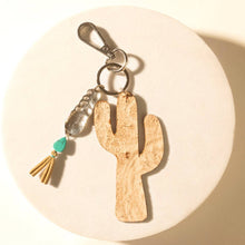 Desert Dune Hand-Tooled Leather Key Fob — product image 2