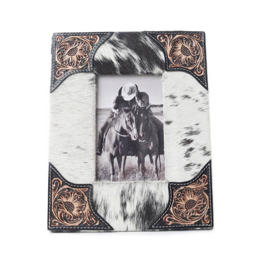 Tumbleweed Trail Hair-On Photo Frame