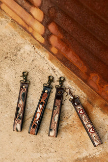 Wildhue Hand-Tooled Hair-On Key Fob — product image 3