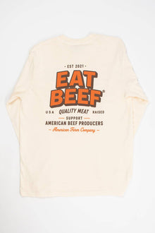 Eat Beef Graphic Long Sleeve