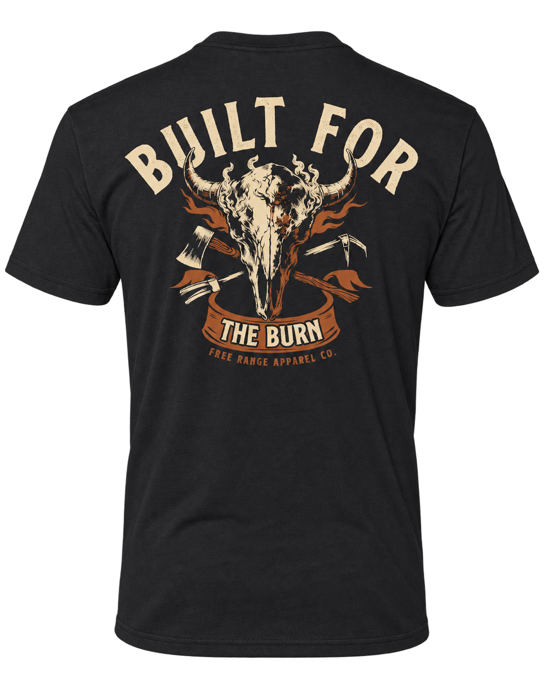 Built for the Burn - T-Shirt — back view