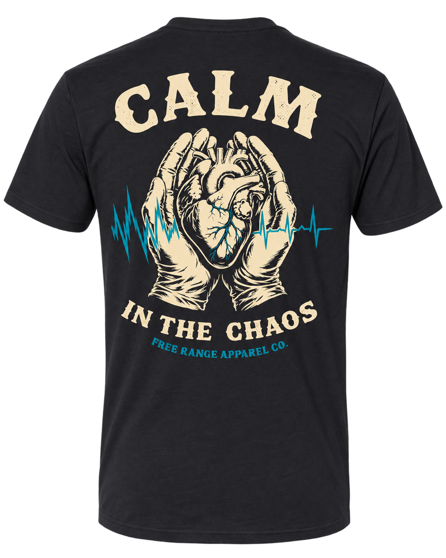 Calm in the Chaos - T-Shirt — back view