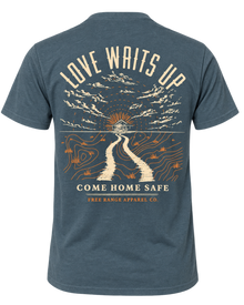 Love Waits Up - T-Shirt — back view