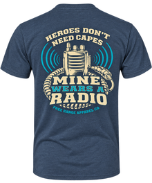 Mine Wears a Radio - T-Shirt — back view