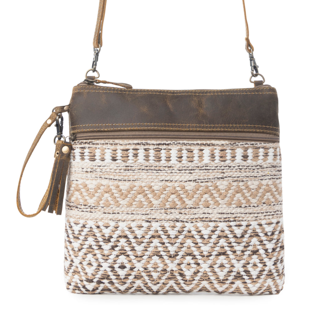 Contentment Aztec Crossbody Bag