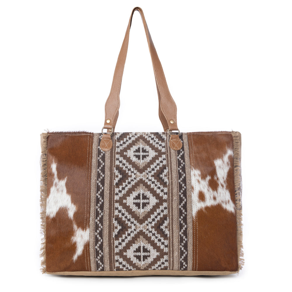 Elisa Leather Weekender Bag