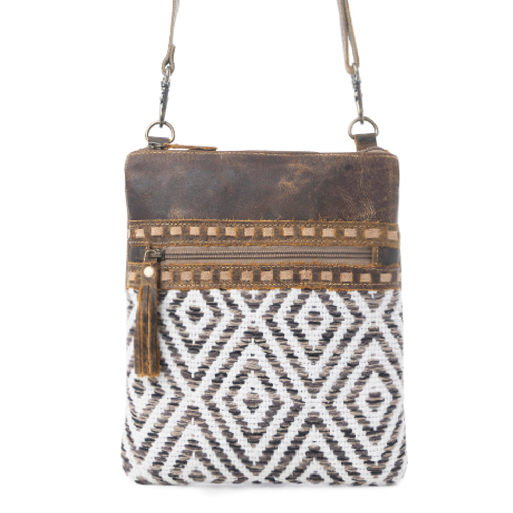Sand Weaver Crossbody Bag