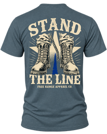 Stand the Line - T-Shirt — back view