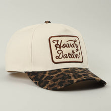 Howdy Darlin' Leopard Brim Trucker Hat - Beige — product image 4