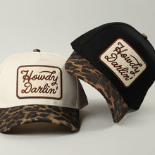 Howdy Darlin' Leopard Brim Trucker Hat - Black — product image 2