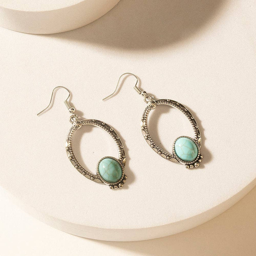 Crescent Sky Earrings - Moon Blue — product image 1