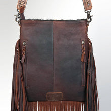 Tooled Cowhide Fringe Crossbody Bag — product image 4