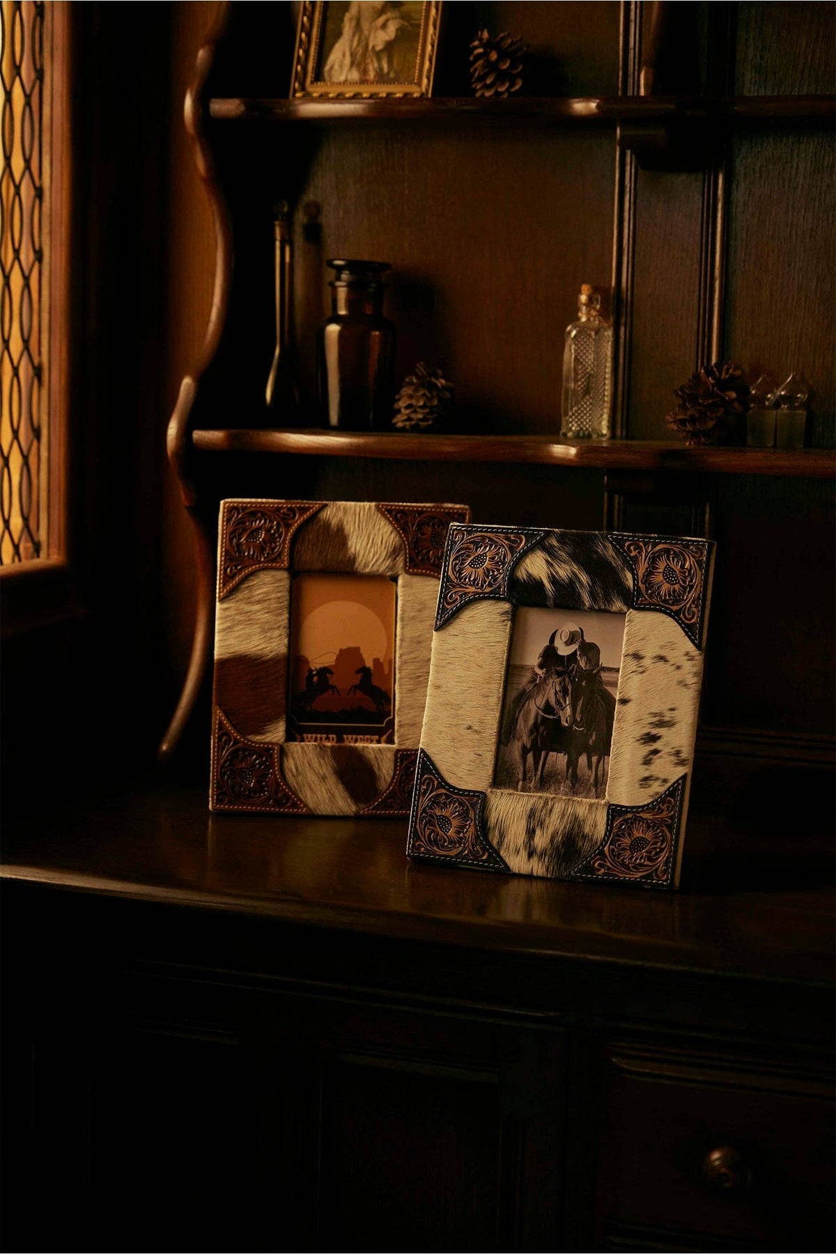 Tumbleweed Trail Hair-On Photo Frame — product image 2